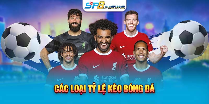 Các loại tỷ lệ kèo bóng đá