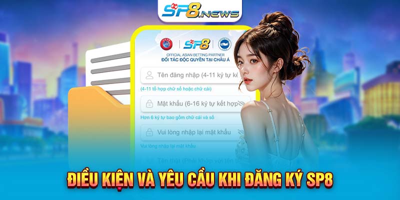 Điều kiện và yêu cầu khi đăng ký SP8